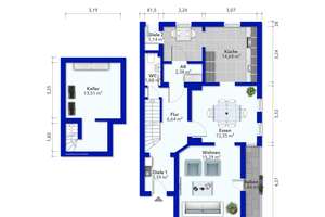 Modernisierte Altbau-Doppelhaushälfte mit Stellplätzen und Gartenoase in beliebter Lage von Pinneb – Die vollständige Adresse der Immobilie erhältst du vom Anbieter., 25421 Pinneberg – Vorschaubild 27