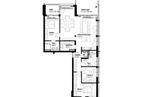 Rhein-Panorama inklusive: 4-Zimmer-Familienwohnung im 4. OG mit Balkon und Loggia direkt am Ufer – An den Rheinwiesen 8-16, 55120 Neustadt, Mainz – Vorschaubild 7