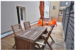 Rarität: 3 sonnige Zimmer mit Dachterrasse und 2 Bädern ggü. Fuggerei – Jakoberstr. 35, 86152 Jakobervorstadt-Nord, Augsburg – Vorschaubild 4
