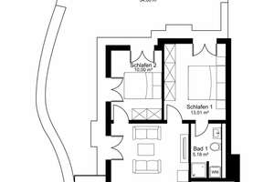 Moderne 3-Zimmer-Wohnung mit offenem Wohnkonzept, 2 Bädern, neuer Einbauküche und eigenem Garten! – Die vollständige Adresse der Immobilie erhältst du vom Anbieter., 14469 Bornstedt, Potsdam – Vorschaubild 12