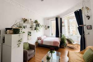 Stuck & Stadtgeflüster: 5-Zimmer-Altbauwohnung mit Balkon im Heusteigviertel – Die vollständige Adresse der Immobilie erhältst du vom Anbieter., 70180 Lehen, Stuttgart – Vorschaubild 3