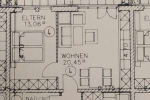 sonnige 3-Zimmer-Wohnung in Lechhausen – Die vollständige Adresse der Immobilie erhältst du vom Anbieter., 86165 Lechhausen-Süd, Augsburg – Vorschaubild 9