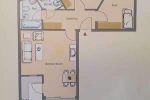 Sonnige 3-Zi-DG-Wohnung mit Loggia und EBK in Sendling-Westpark, München – Die vollständige Adresse der Immobilie erhältst du vom Anbieter., 81373 Mittersendling, München – Vorschaubild 3