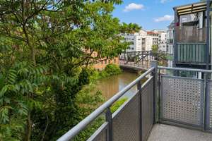 Über den Dächern Schleußigs | Dachterrasse und Balkon mit Blick auf die Weiße Elster | Einbauküche – Die vollständige Adresse der Immobilie erhältst du vom Anbieter., 4229 Schleußig, Leipzig – Vorschaubild 2