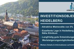 EXKLUSIVES INVESTITIONSOBJEKT IN HEIDELBERG