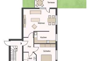 Sanierte Erdgeschosswohnung mit Garten in Bielefeld-Jöllenbeck zu verkaufen! – Die vollständige Adresse der Immobilie erhältst du vom Anbieter., 33739 Jöllenbeck, Bielefeld – Vorschaubild 12