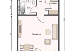 Wohnung unweit von Strand, Hafen und Promenade – Rose 52, 23570 Travemünde, Lübeck – Vorschaubild 17