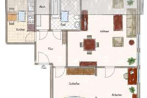 **Sommerangebot** Dachgeschosswohnung mit viel Potential in Essen – Ederstraße 14, 45136 Bergerhausen, Essen – Vorschaubild 11