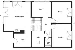 Außergewöhnliches Loft-Haus in Bestlage von Oberkassel – mit zwei Tiefgaragenstellplätzen – Die vollständige Adresse der Immobilie erhältst du vom Anbieter., 40545 Oberkassel, Düsseldorf – Vorschaubild 7