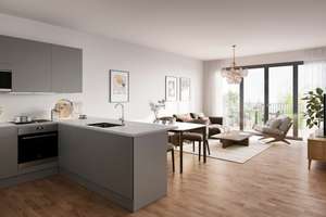 Weißensee: ERSTBEZUG im NEUBAU ab 2026: 4-5-Zi-EG-Whg, 2 Bäder + 2 TERRASSEN – Die vollständige Adresse der Immobilie erhältst du vom Anbieter., 13086 Weißensee, Berlin – Vorschaubild 3