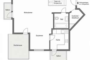 Großzügige Loft-Maisonette mit Studiocharakter, Dachterrasse und Tiefgarage in Premium-Lage – Die vollständige Adresse der Immobilie erhältst du vom Anbieter., 22391 Wellingsbüttel, Hamburg – Vorschaubild 12
