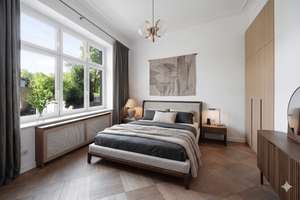 Direkt vom Eigentümer: Provisionsfreie 90m²-Stilwohnung im gepflegten Hochparterre! – August-Bebel-Straße 1B, 18055 Stadtmitte, Rostock – Vorschaubild 4