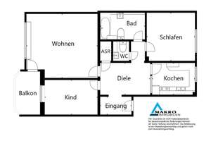 3D VIRTUAL TOUR - Kapitalanlage oder Eigennutz: 3 Zimmerwohnung in Pinneberg – Die vollständige Adresse der Immobilie erhältst du vom Anbieter., 25421 Pinneberg – Vorschaubild 6
