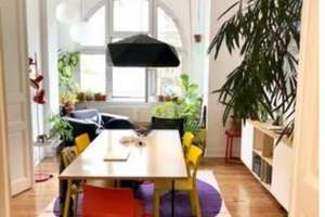 Stilvolle 3-Zimmer-Altbauwohnung mit Balkon im begehrten Rheingauviertel / Westend