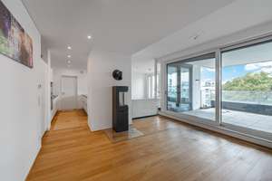 Moderne 4-Zimmer-Wohnung mit Rheinblick, hochwertiger Ausstattung & großzügiger Terrasse – Die vollständige Adresse der Immobilie erhältst du vom Anbieter., 40549 Heerdt, Düsseldorf – Vorschaubild 2