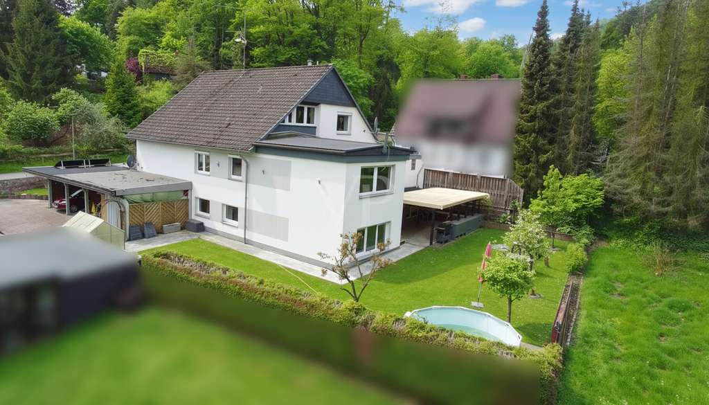 Immobilie in Hessisch Oldendorf - Gepflegtes Mehrgenerationenhaus mit bis zu 3 Wohneinheiten - vielseitig nutzbar in naturnaher Lage - Bild 3