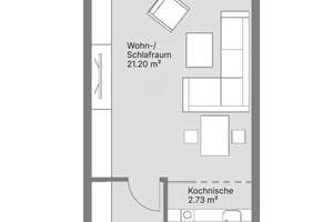 BRIMO: Renoviertes, helles Appartement im Herzen von Moosach! – Die vollständige Adresse der Immobilie erhältst du vom Anbieter., 80993 Alt-Moosach, München – Vorschaubild 11