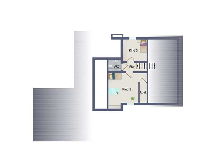 Grundriss Dachgeschoss