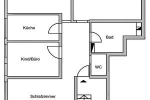 Lichtdurchflutete 4-Zimmer-Wohnung mit zwei Balkonen in Stuttgart-Kaltental – Die vollständige Adresse der Immobilie erhältst du vom Anbieter., 70569 Kaltental, Stuttgart – Vorschaubild 14