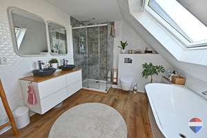 Traumhafte Eigentumswohnung über zwei Etagen mit Dachterrasse, großem Balkon und Garten in Rees – Die vollständige Adresse der Immobilie erhältst du vom Anbieter., 46459 Rees – Vorschaubild 23