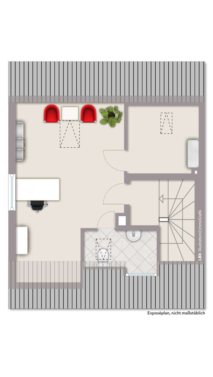 Grundriss Dachgeschoss