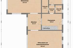 Exklusive Villa im Dichterviertel, aufwendig saniert - bereit für Ihr persönliches Finish – 40474 Stockum, Düsseldorf – Vorschaubild 14