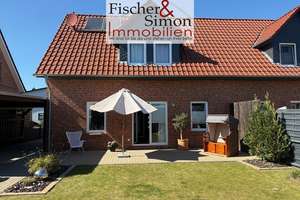 RESERVIERT-sehr gepflegte Doppelhaushälfte Bj. 2012 m. großzügigem Gerätehaus in ruhiger Lage – Die vollständige Adresse der Immobilie erhältst du vom Anbieter., 31608 Marklohe – Vorschaubild 1