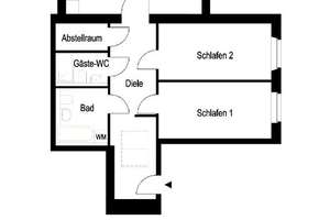 Helle 3-Zimmer Wohnung in Düsseldorf Bilk! – 40223 Bilk, Düsseldorf – Vorschaubild 11