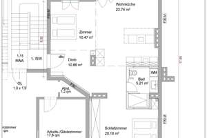  2-Zimmer-Dachgeschosswohnung Erstbezug – Die vollständige Adresse der Immobilie erhältst du vom Anbieter., 14057 Charlottenburg, Berlin – Vorschaubild 8
