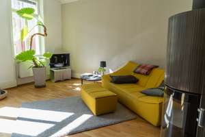 Ein ganzes Stockwerk im Kulturdenkmal:6 Zimmer, 150m²,  über 3m Deckenhöhe, Stellplatz, Ofen, Balkon – 70180 Lehen, Stuttgart – Vorschaubild 7