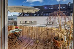 Möbliert:  Helle möblierte 2-Zimmer Wohnung mit Balkon – Die vollständige Adresse der Immobilie erhältst du vom Anbieter., 81371 Sendlinger Feld, München – Vorschaubild 10