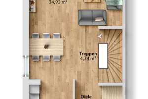 5 schlüsselfertige Reihenhäuser mit ca. 150 m² Wohnfläche – Die vollständige Adresse der Immobilie erhältst du vom Anbieter., 45329 Karnap, Essen – Vorschaubild 19