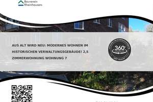 Aus Alt wird Neu: Modernes Wohnen im historischen Verwaltungsgebäude! 2,5 Zimmerwohnung Wohnung 7 – Krefelder Straße 83, 47226 Hochemmerich, Duisburg – Vorschaubild 2
