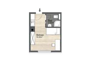 Möblierte 1-Zimmer-Wohnung in München-Neuhausen – Die vollständige Adresse der Immobilie erhältst du vom Anbieter., 80637 Dom Pedro, München – Vorschaubild 7