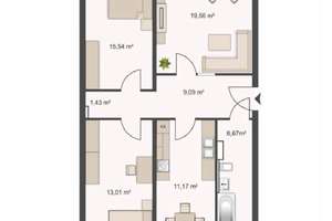 Geräumige und helle 3-Zimmer-Wohnung zu vermieten – Die vollständige Adresse der Immobilie erhältst du vom Anbieter., 12524 Altglienicke, Berlin – Vorschaubild 10
