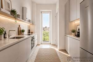 Urban und dennoch ruhig! Helle 2-3 Zimmerwohnung mit Balkon – 40239 Düsseltal, Düsseldorf – Vorschaubild 5