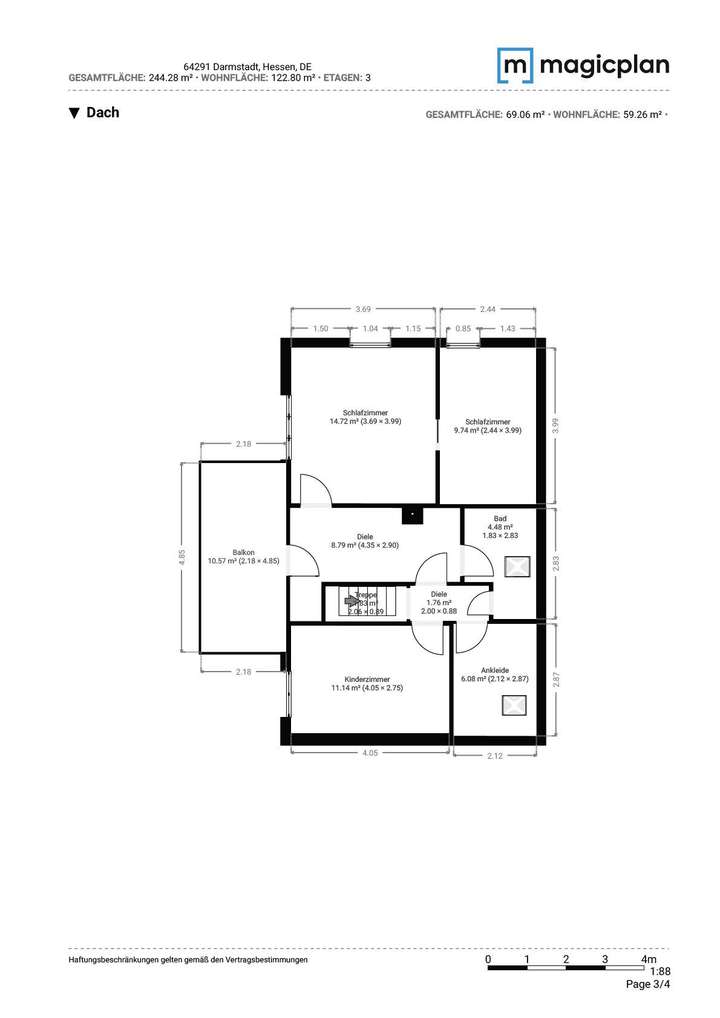 Grundriss DG