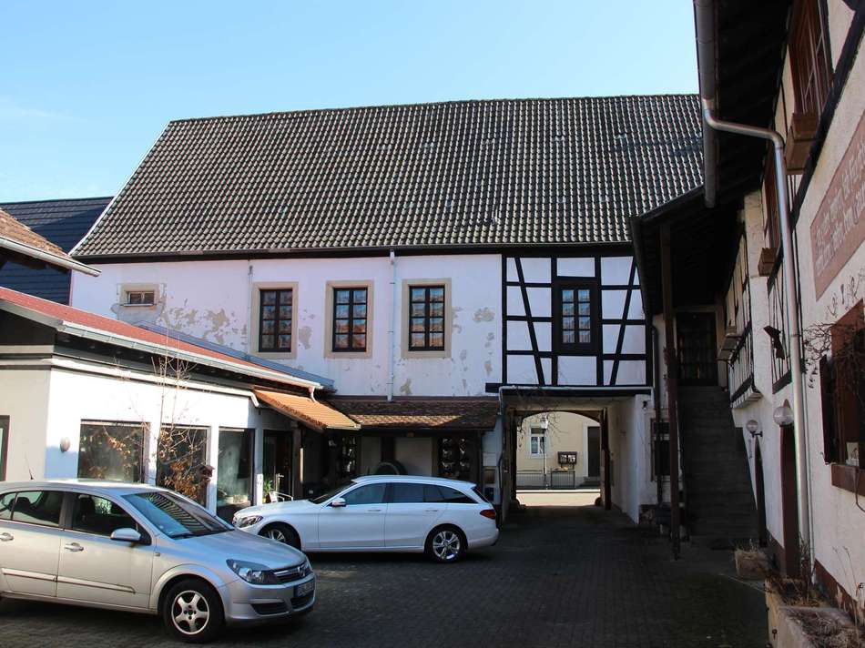 Rückansicht Frontgebäude