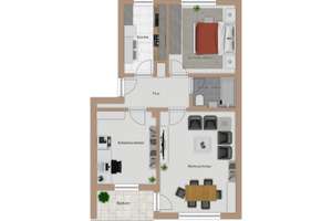 3-Zimmer-Wohnung mit Balkon - komplett renoviert – Die vollständige Adresse der Immobilie erhältst du vom Anbieter., 85055 Nordost, Ingolstadt – Vorschaubild 17