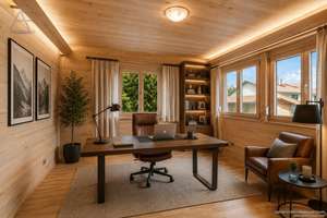 Ein Meisterwerk ökologischer Baukunst – Exklusives Bio-Blockhaus am Waldrand von Icking – Die vollständige Adresse der Immobilie erhältst du vom Anbieter., 82057 Icking – Vorschaubild 4