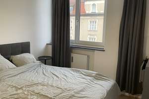 Möbliert: 2 Zimmer Wohnung mit Balkon in Schwabing-West, München – Belgradstrasse 13, 80796 Neuschwabing, München – Vorschaubild 3