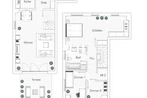 4 Zimmer-Garten-Maisonette – Die vollständige Adresse der Immobilie erhältst du vom Anbieter., 22417 Langenhorn, Hamburg – Vorschaubild 17