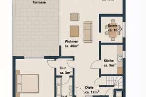Bungalow in Feldrandlage: Garten, Garage sowie vielseitiges Potenzial, ruhig und zentral zugleich – Die vollständige Adresse der Immobilie erhältst du vom Anbieter., 61250 Usingen – Vorschaubild 18