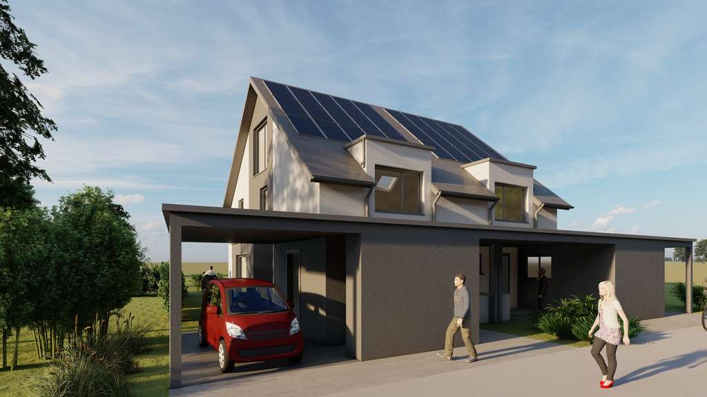 Immobilie in Willstätt - Grün. Ruhig. – KfW 40 Doppelhaushälfte inkl. Bauplatz & Genehmigung - Bild 2