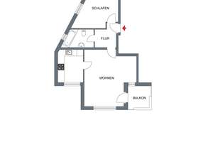 TOP Wohnung mit Einbauküche und Balkon mit tollem Ausblick – Josef-von-Görres-Str. 24 a, 52222 Stolberg (Rheinland) – Vorschaubild 9
