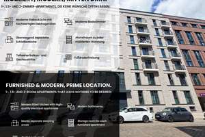 Stimmiges Gesamtkonzept: Möblierte 1-Zimmer-Wohnung ! – Wandalenweg 5, 20097 Hammerbrook, Hamburg – Vorschaubild 6