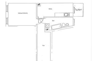 +++GROßE 1-R. WHG. m. BALKON+TAGESLICHTBAD m. WANNE+++SEHR GROßZÜGIGE RÄUME+++ – Reichpietschstraße 27, 4317 Reudnitz-Thonberg, Leipzig – Vorschaubild 6