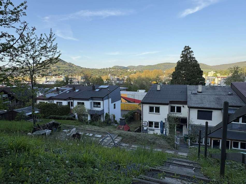 Rückansicht mit Blick auf die 