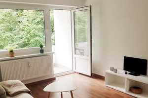  2 -Zimmerwohnung möbliert mit Südbalkon – Dobbelersweg 43, 20537 Hamburg – Vorschaubild 2