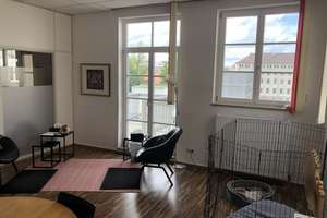 Ruhig gelegene 3-Zimmer-Wohnung in Augsburg direkt am Königsplatz mit super Aussichtsbalkon